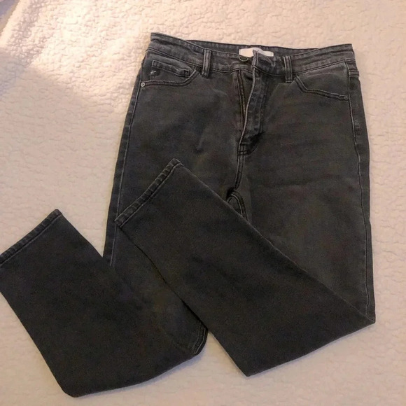 KanCan Denim - KanCan High Waisted Skinny Black Jeans